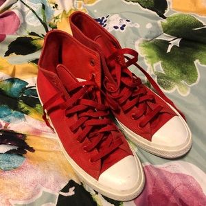 Converse Chuck Taylor II 2 Hi Salsa Red M8/W10